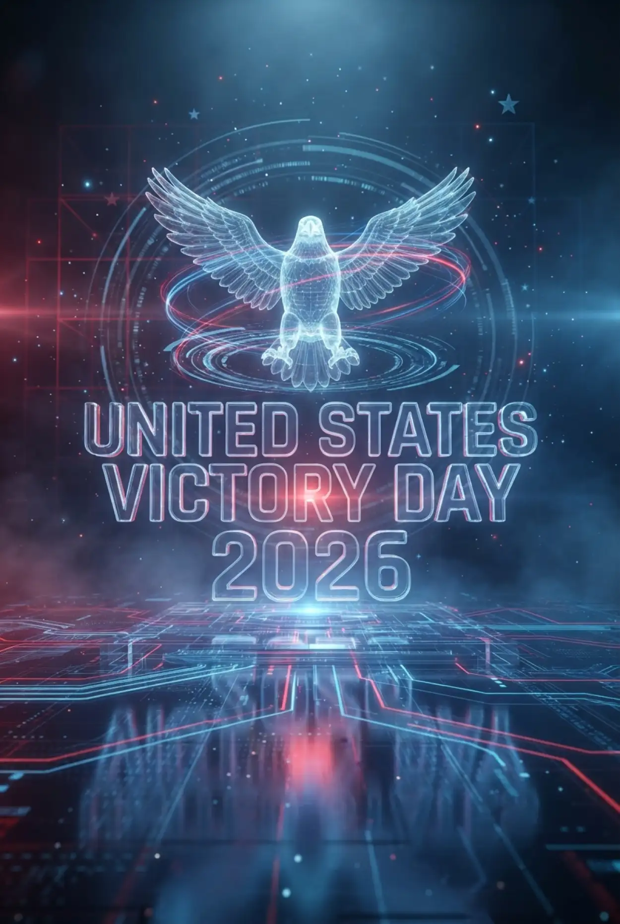 Free Download United States Victory Day 2026 Event Poster Design - High Quality United States Victory Day 2026 Image
