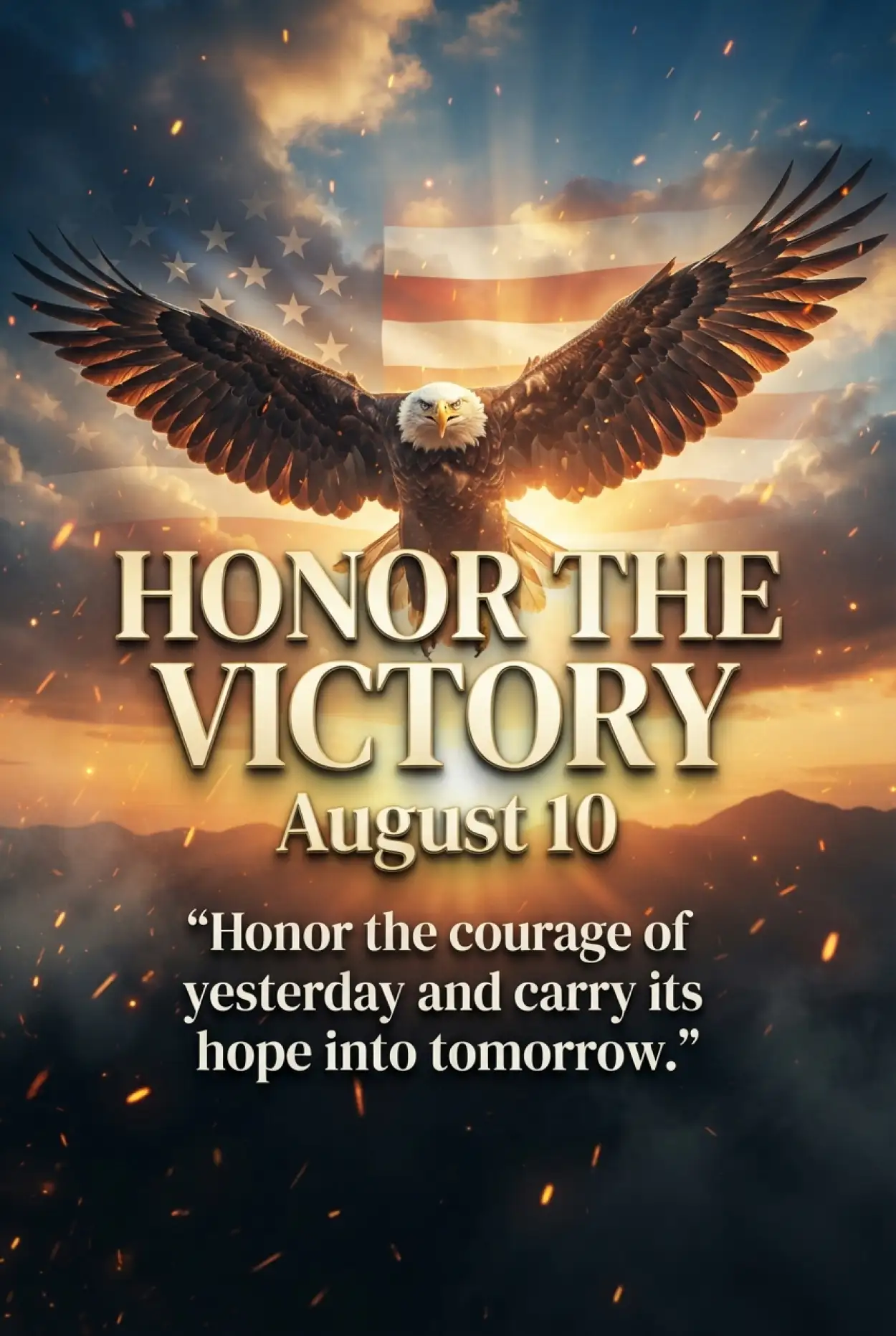 Free Download United States Victory Day 2026 Victory Celebration Banner Design - High Quality United States Victory Day 2026 Image