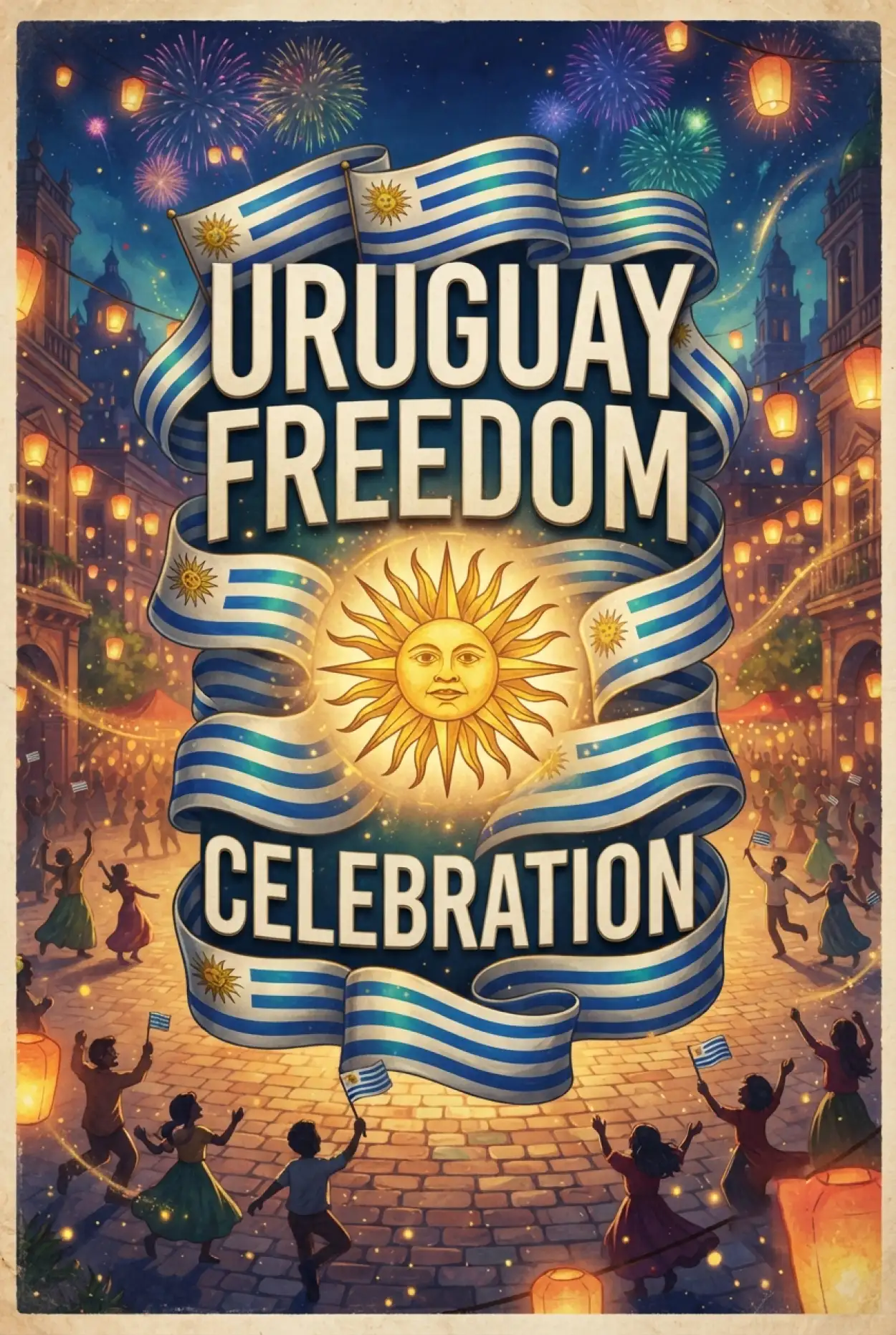 Free Download Uruguay Freedom Anniversary - High Quality Uruguay Independence Day 2026 Image