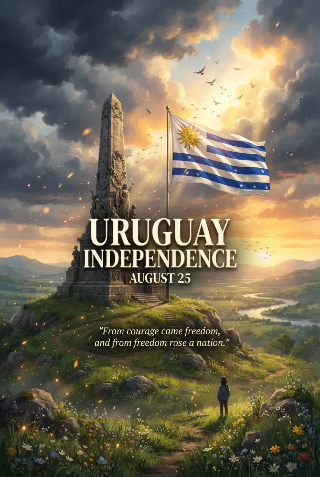 Free Download Uruguay Independence Day 2026 - High Quality Uruguay Independence Day 2026 Image