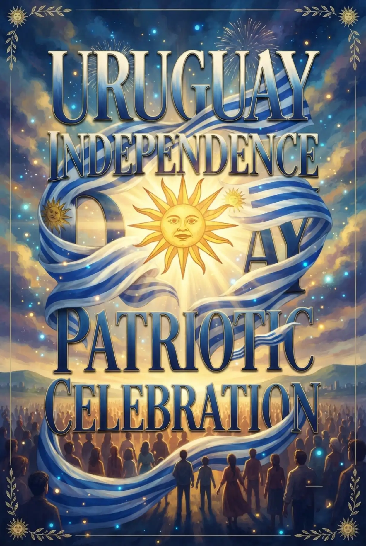 Free Download Uruguay Independence Day Patriotic Quotes And Sayings - High Quality Uruguay Independence Day 2026 Image