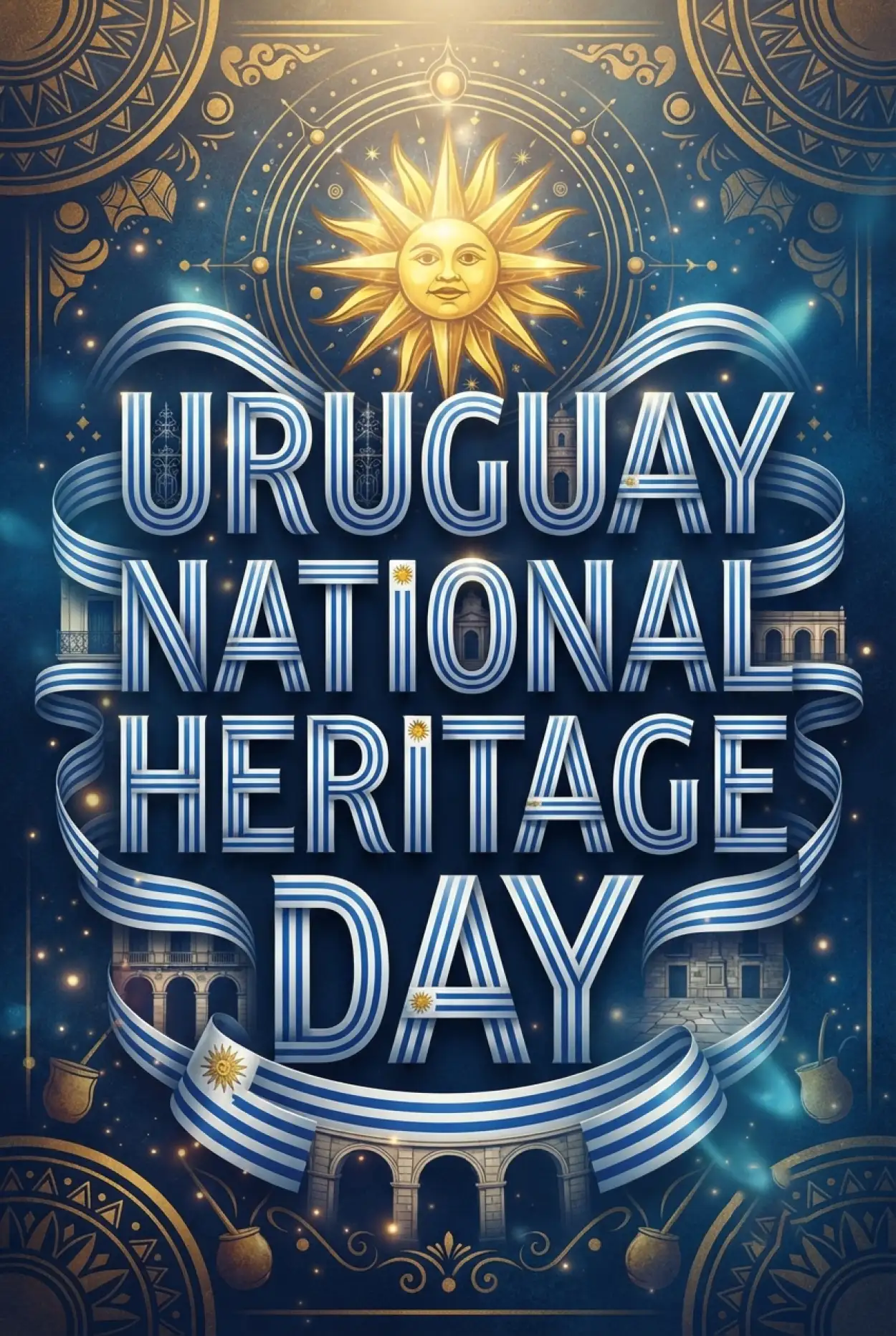 Free Download Uruguay National Heritage Day - High Quality Uruguay Independence Day 2026 Image