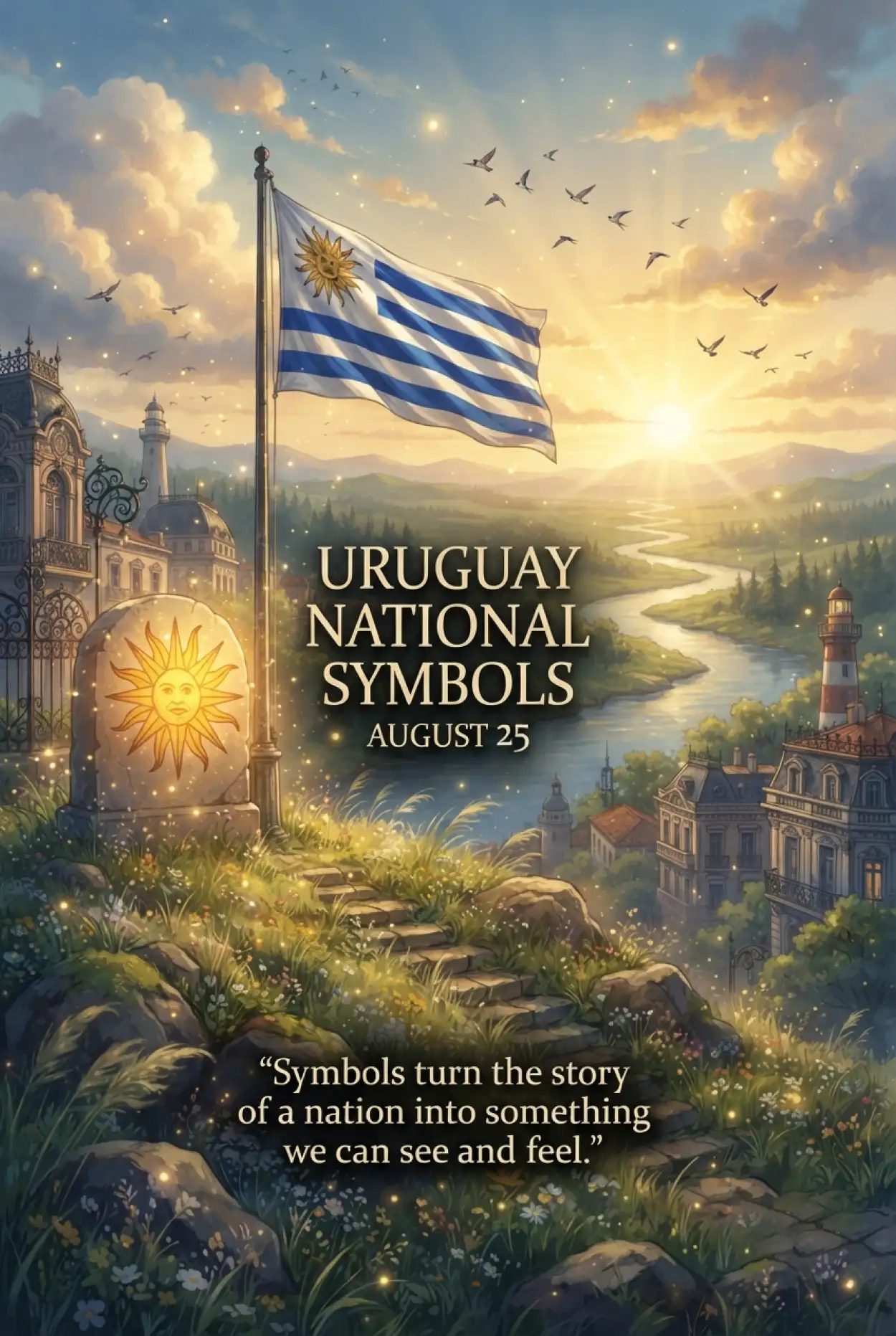 Free Download Uruguay National Identity - High Quality Uruguay Independence Day 2026 Image