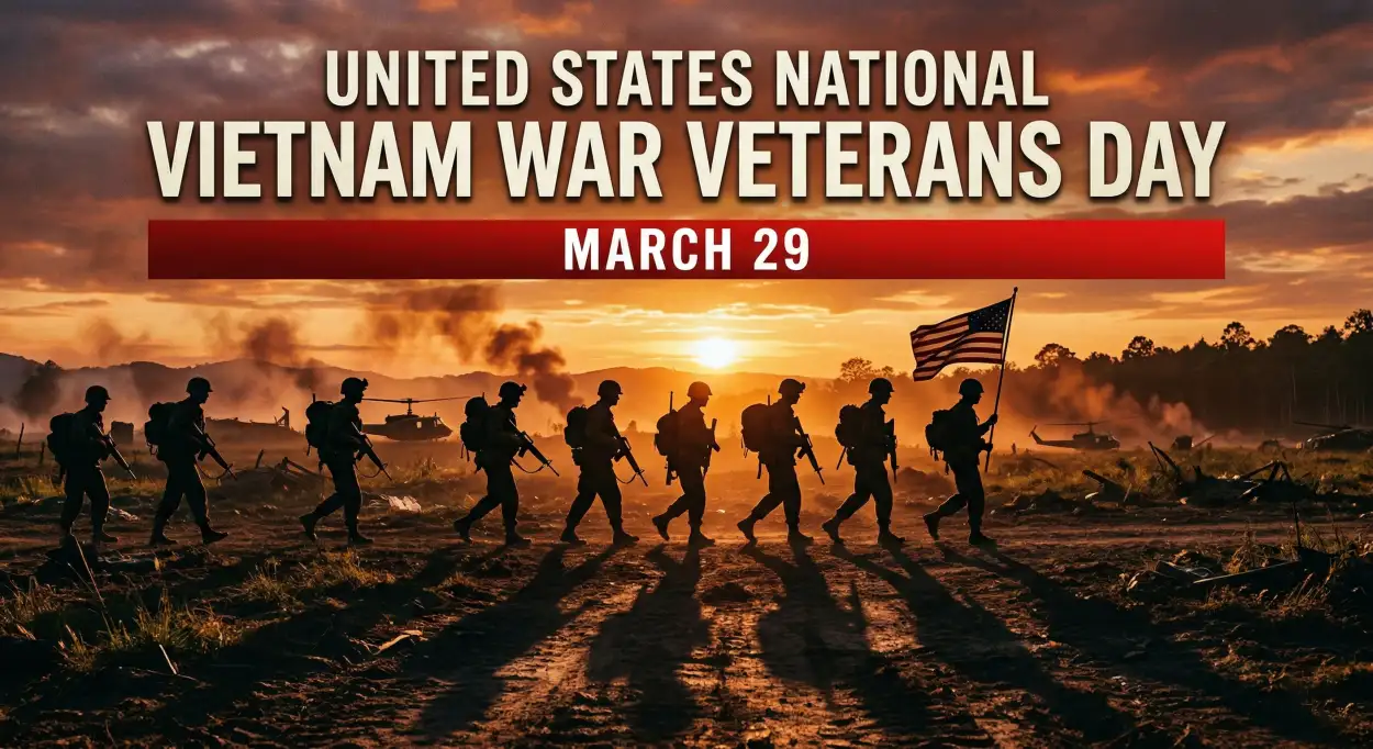 Free Download Us Vietnam War Veterans Facts - High Quality United States National Vietnam War Veterans Day Image