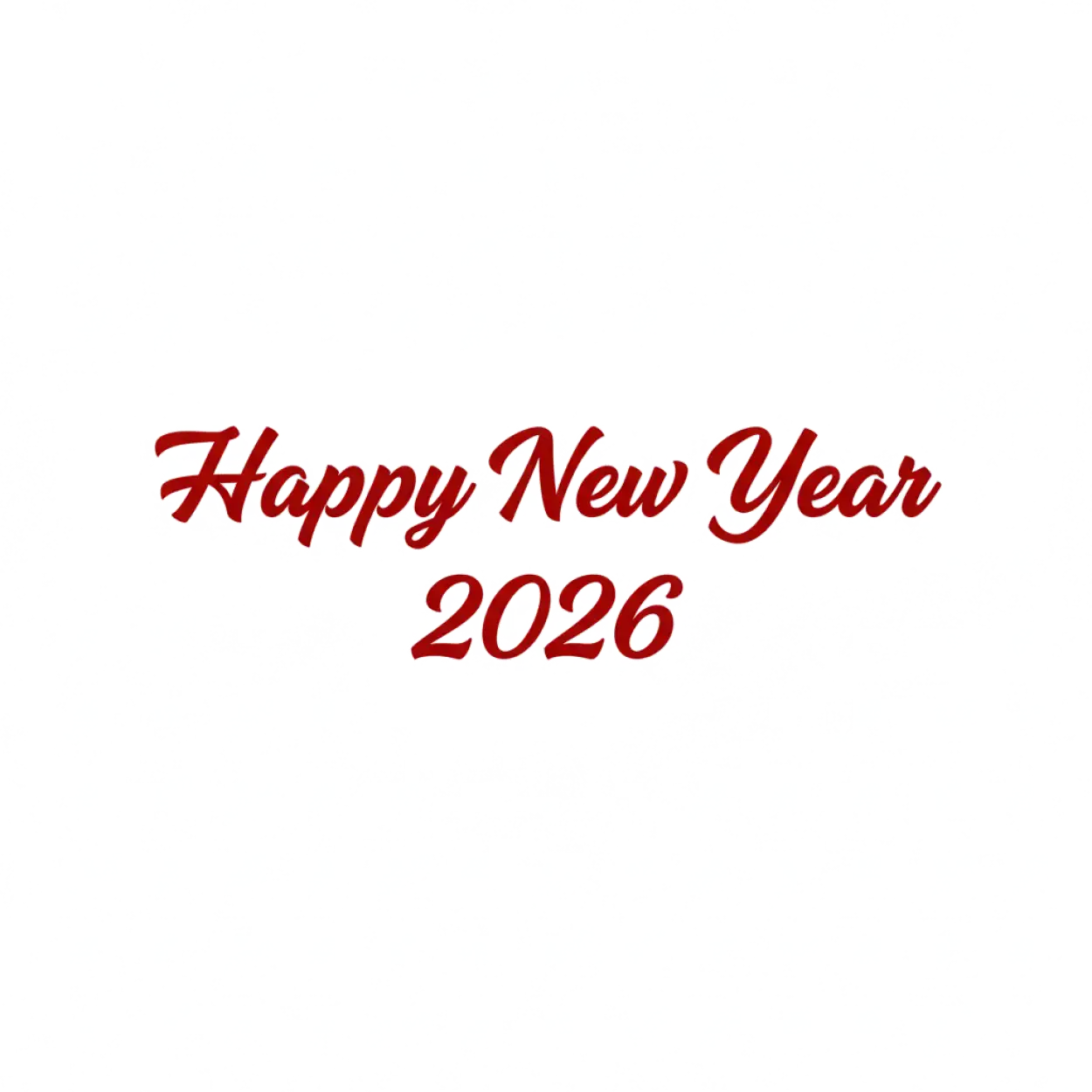 Free Download Happy New Year 2026 Png Text 4k - High Quality Happy New Year 2026 Png PNG Image