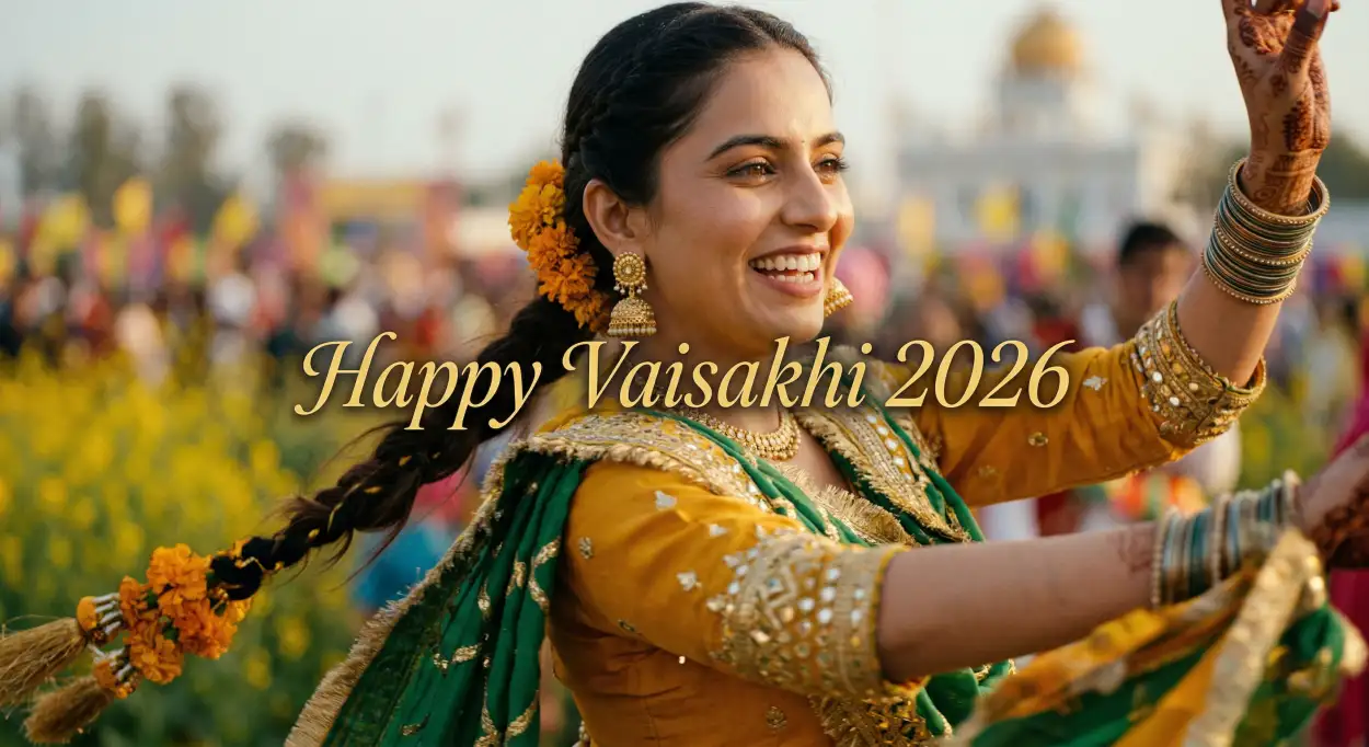 Free Download Vaisakhi 2026 Wishes Emotional Messages - High Quality Happy Vaisakhi 2026 Wishes Image