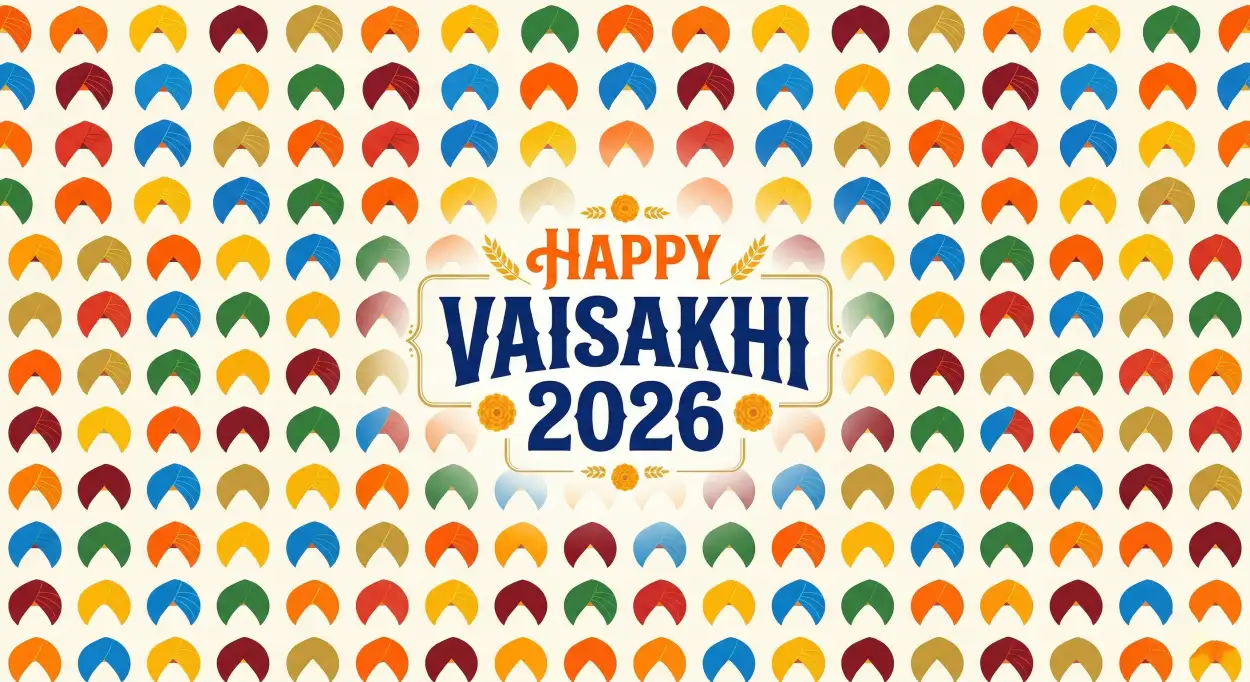 Free Download Vaisakhi 2026 Wishes For Celebration - High Quality Happy Vaisakhi 2026 Wishes Image