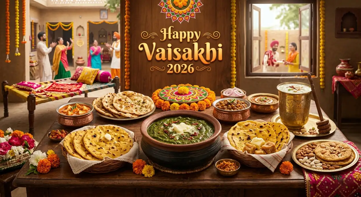 Free Download Vaisakhi 2026 Wishes For Customers - High Quality Happy Vaisakhi 2026 Wishes Image