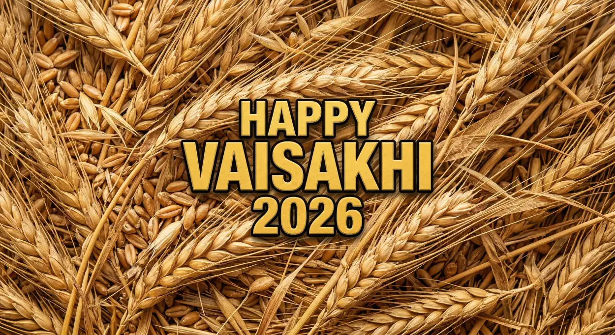 Free Download Vaisakhi 2026 Wishes Images With Quotes - High Quality Happy Vaisakhi 2026 Wishes Image