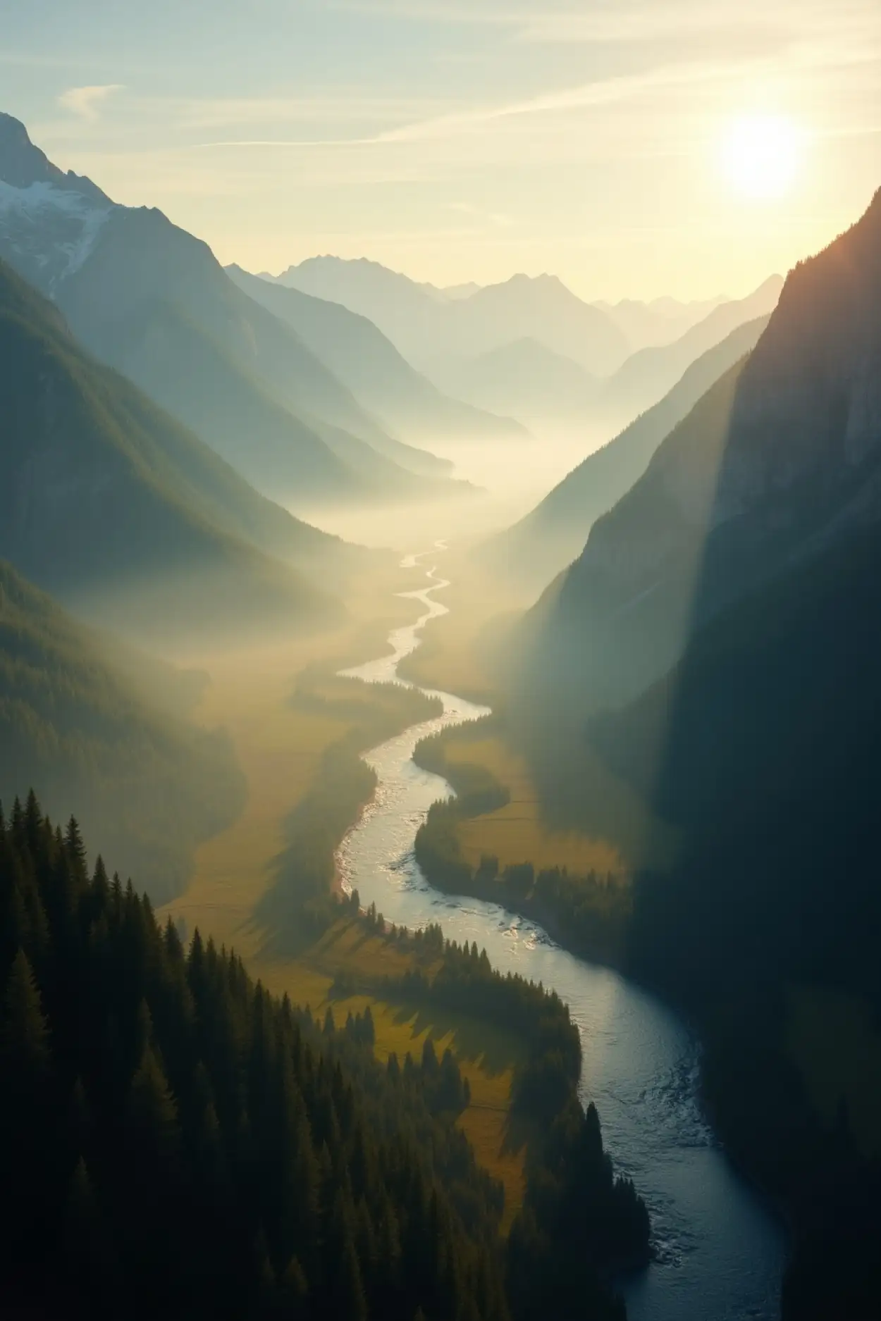 Valley Background With Birds And Clouds - Royalty Free Valley Nature Background Image | Pngmagic Free Download Valley Background With Birds And Clouds - High Quality Valley Nature Background Background