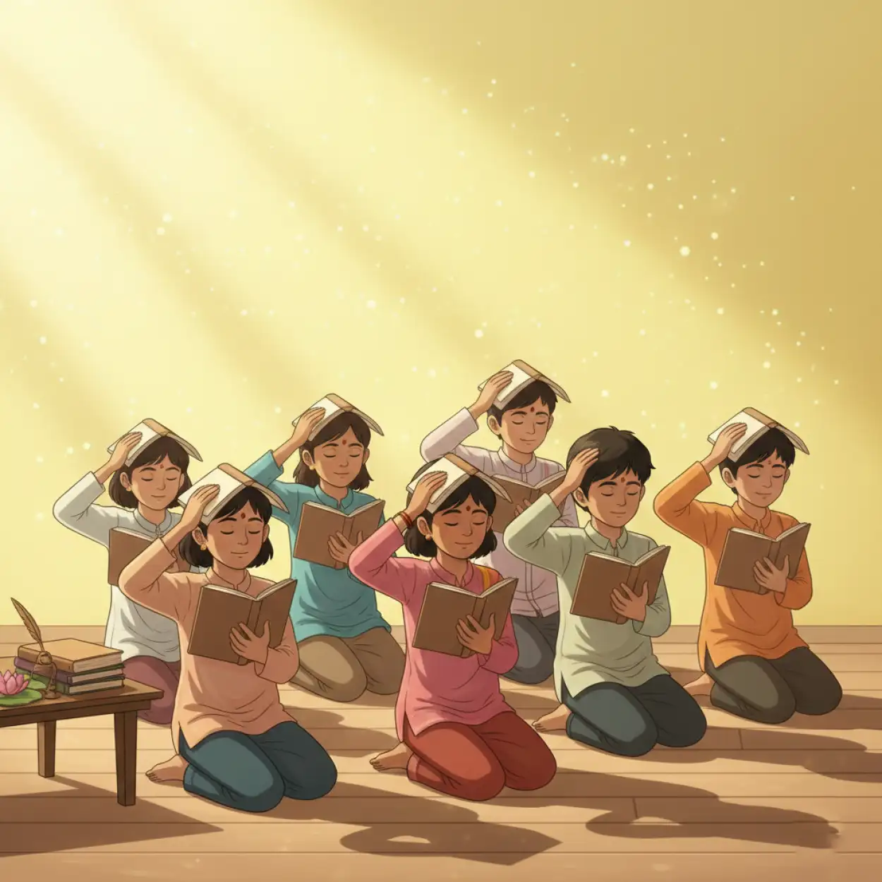 Free Download Vasant Panchami Background Celebration Poster - High Quality Vasant Panchami Background Background Image