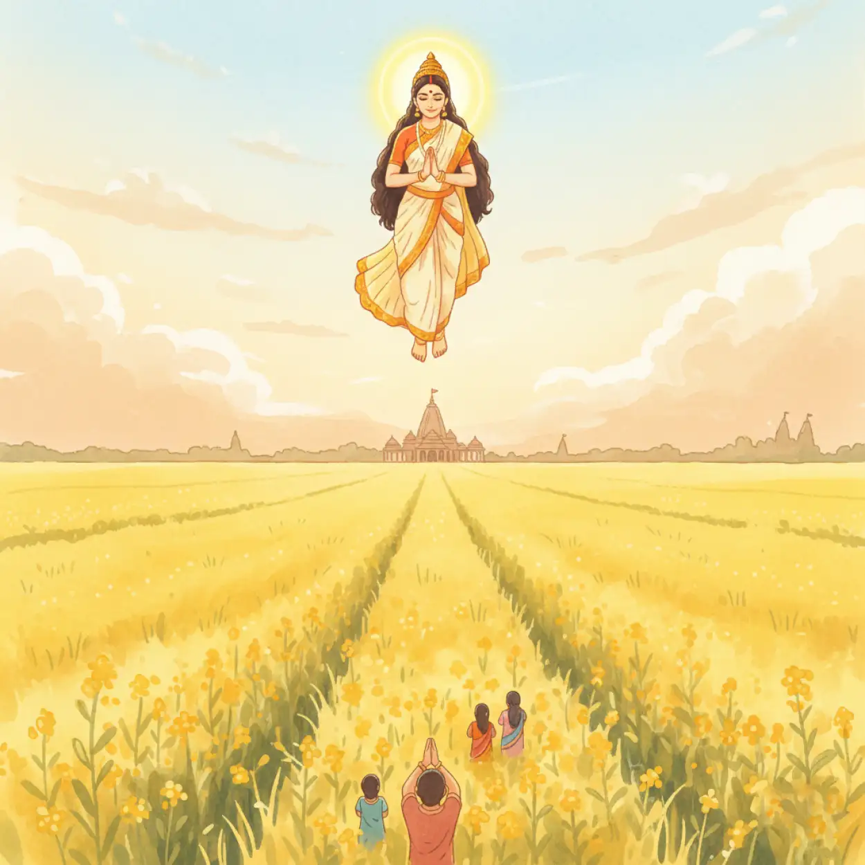 Free Download Vasant Panchami Background For Poster - High Quality Vasant Panchami Background Background