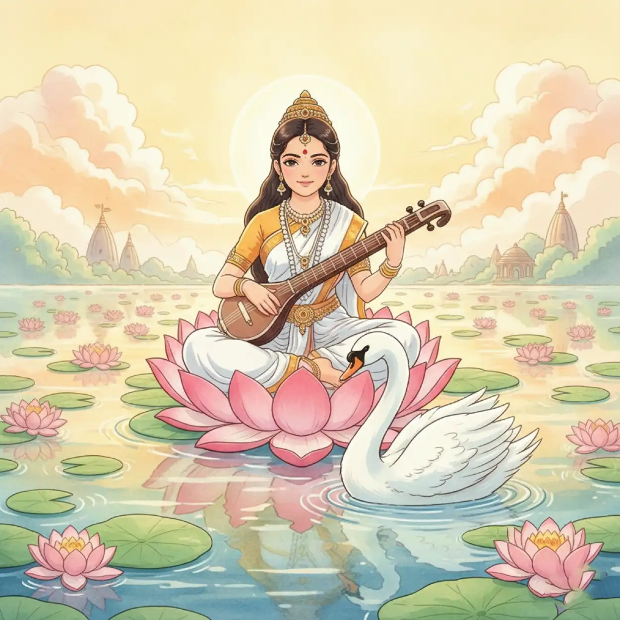 Vasant Panchami Background Free Download - Royalty Free Vasant Panchami Background Image | Pngmagic Free Download Vasant Panchami Background Free Download - High Quality Vasant Panchami Background Background