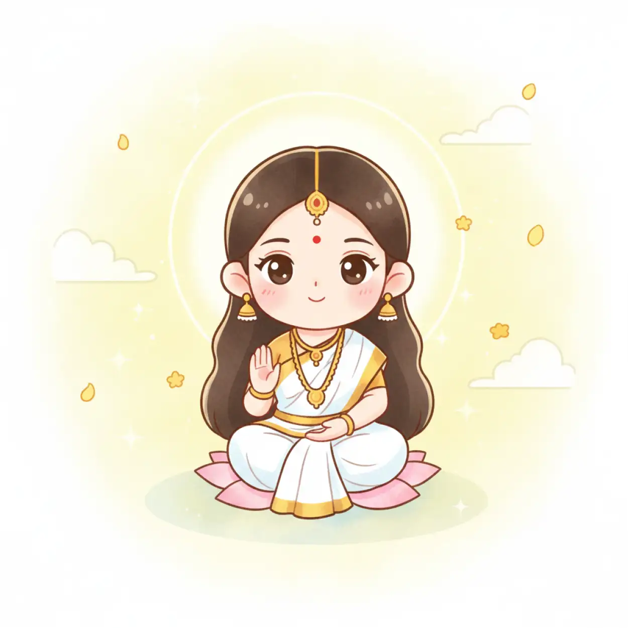 Free Download Vasant Panchami Background No Text Clean Design - High Quality Vasant Panchami Background Background Image