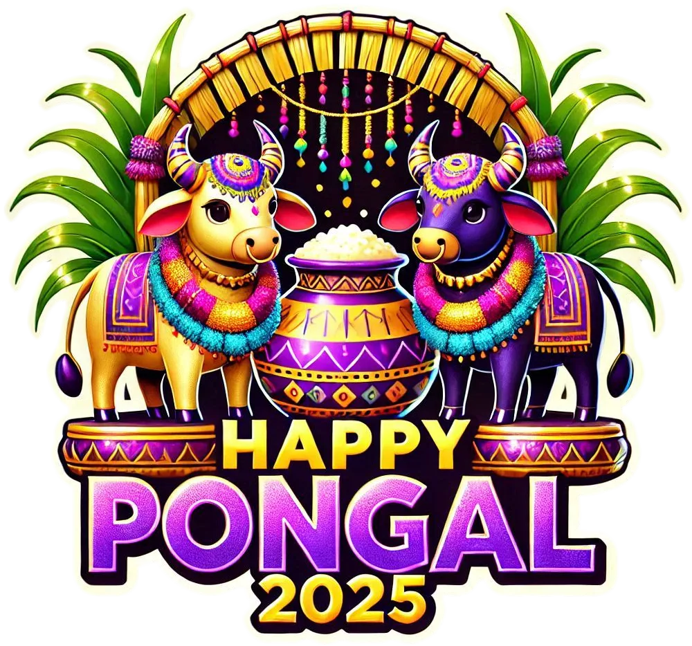 Vibrant Pongal Holiday And Wishes Png Templates - Royalty Free Happy Pongal Holiday And Wishes PNG Image | Pngmagic Free Download Vibrant Pongal Holiday And Wishes Png Templates - High Quality Happy Pongal Holiday And Wishes PNG PNG Image