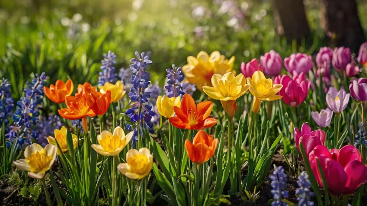 Vibrant Spring Flowers Nature Images - Royalty Free Flowers Nature Background Image | Pngmagic Free Download Vibrant Spring Flowers Nature Images - High Quality Flowers Nature Background Background