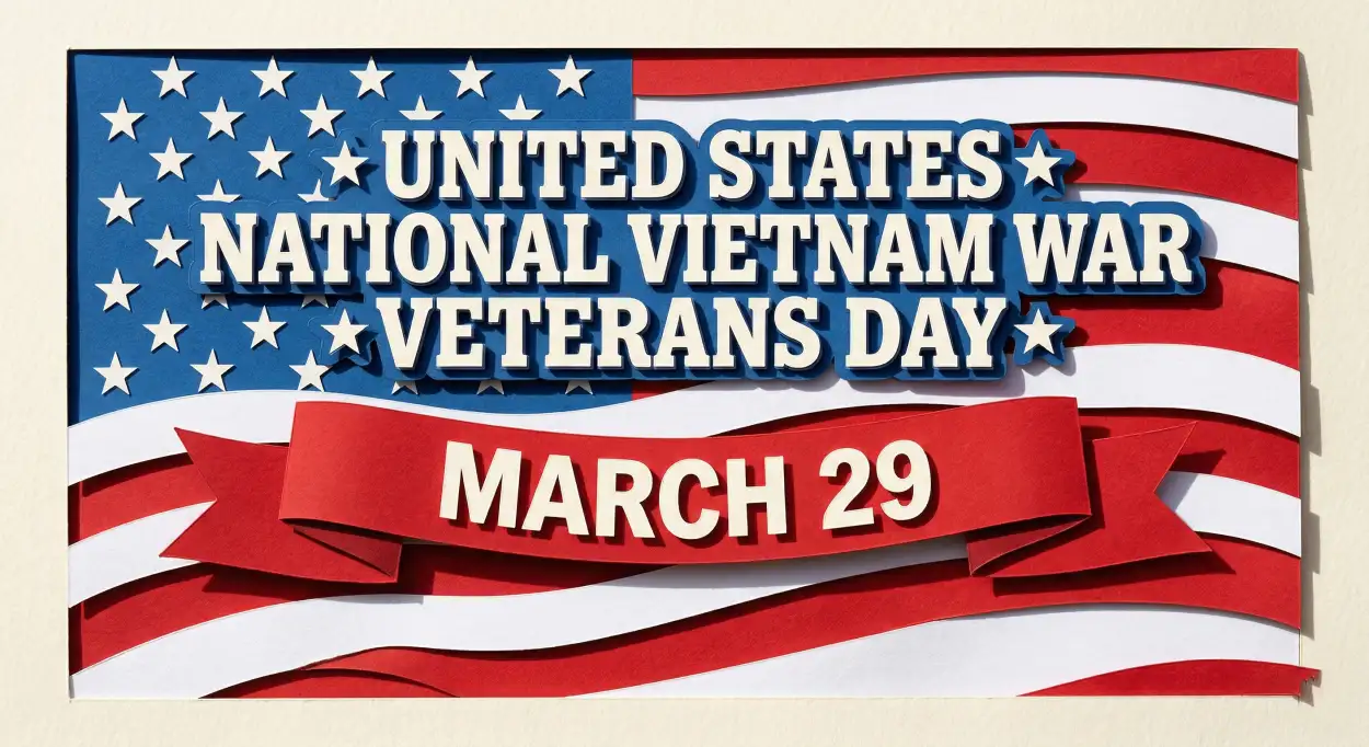 Free Download Vietnam Veterans Day Clipart Png Free Download - High Quality United States National Vietnam War Veterans Day Transparent PNG