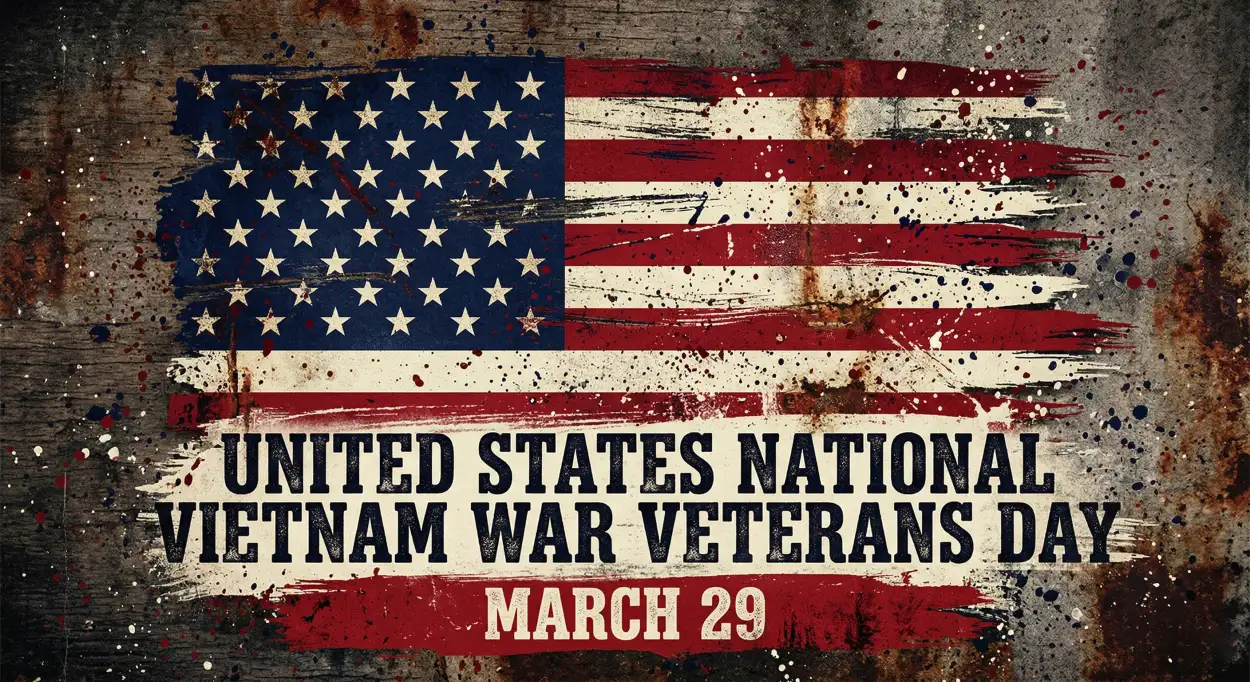 Free Download Vietnam Veterans Day Design Templates Free - High Quality United States National Vietnam War Veterans Day Image