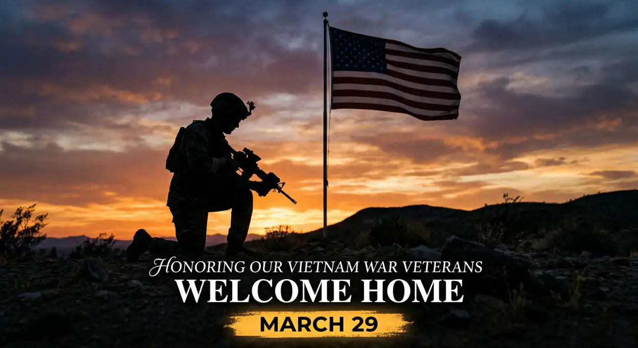 Free Download Vietnam Veterans Day Instagram Captions Usa - High Quality United States National Vietnam War Veterans Day Image