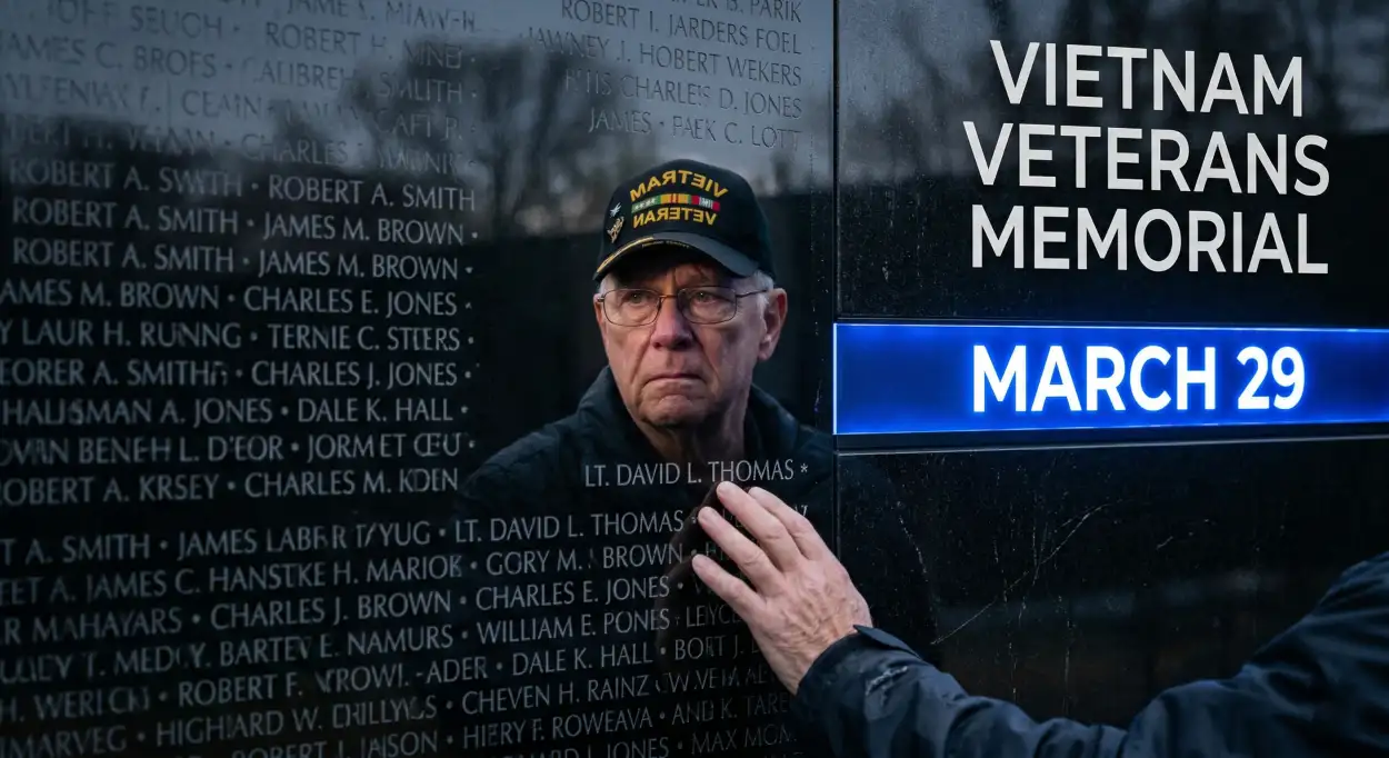 Free Download Vietnam Veterans Memorial Tribute Messages - High Quality United States National Vietnam War Veterans Day Image