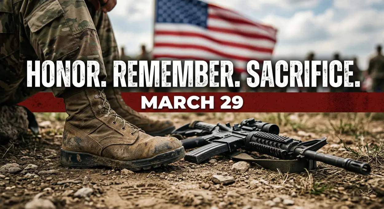 Free Download Vietnam Veterans Remembrance Day Tribute - High Quality United States National Vietnam War Veterans Day Image