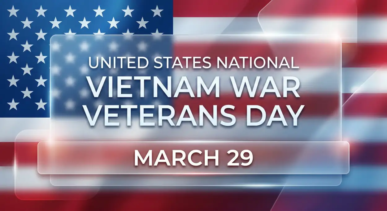 Free Download Vietnam War Veterans Day Ceremony Details - High Quality United States National Vietnam War Veterans Day Image