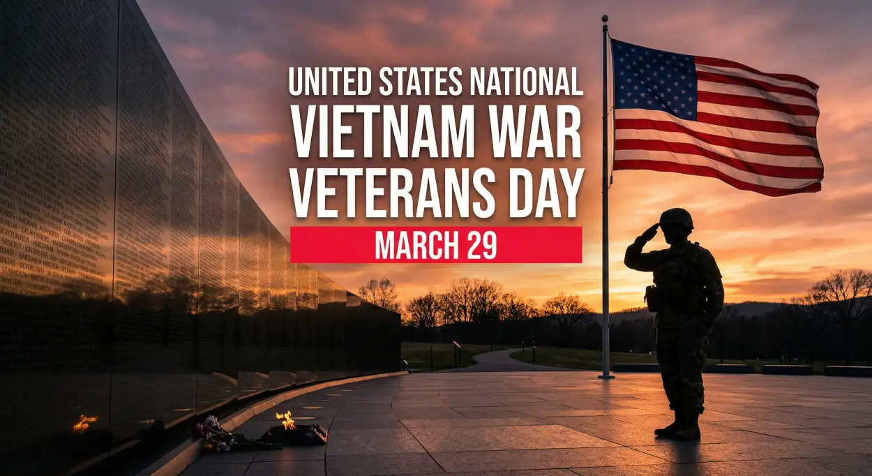 Free Download Vietnam War Veterans Day Usa Date And History - High Quality United States National Vietnam War Veterans Day Image