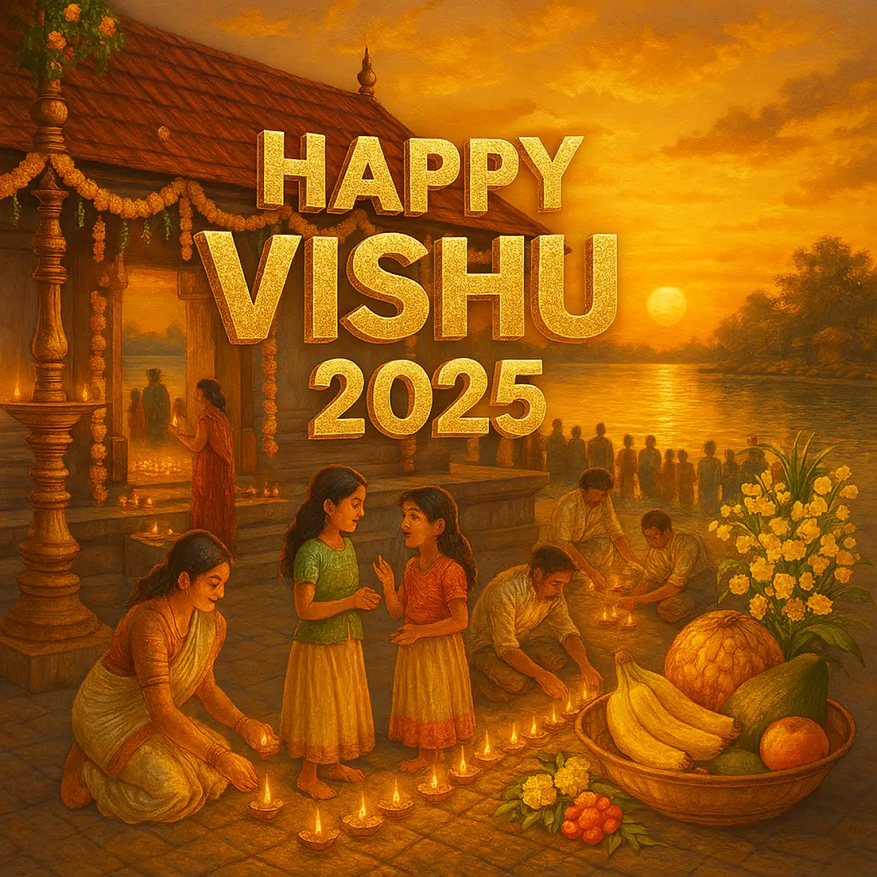Vishu 2025 WhatsApp Status Image - Royalty Free Happy Vishu 2025 Image | Pngmagic Free Download Vishu 2025 WhatsApp Status Image - High Quality Happy Vishu 2025 Background