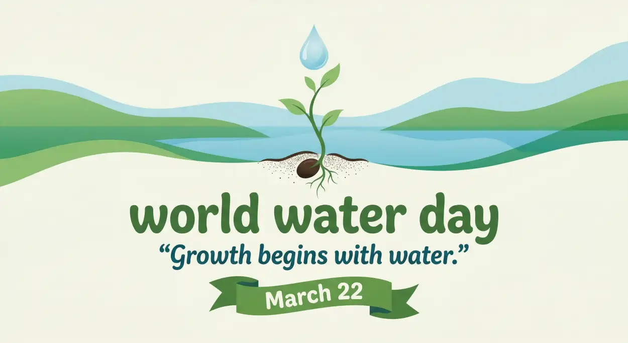 Free Download Water Conservation Awareness Campaign Ideas - High Quality World Water Day 2026 Image