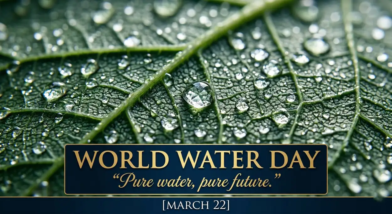 Free Download Water Drop Macro Photography Hd - High Quality World Water Day 2026 Image