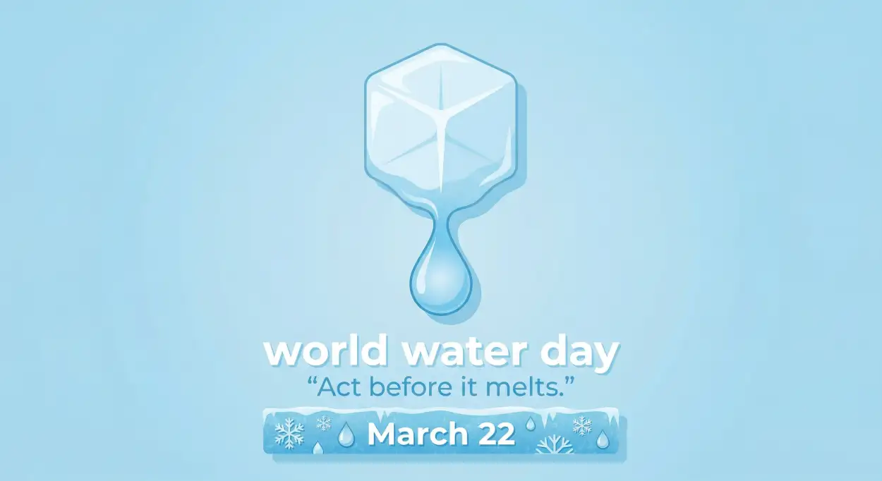 Free Download Water Saving Tips Infographic 2026 - High Quality World Water Day 2026 Image