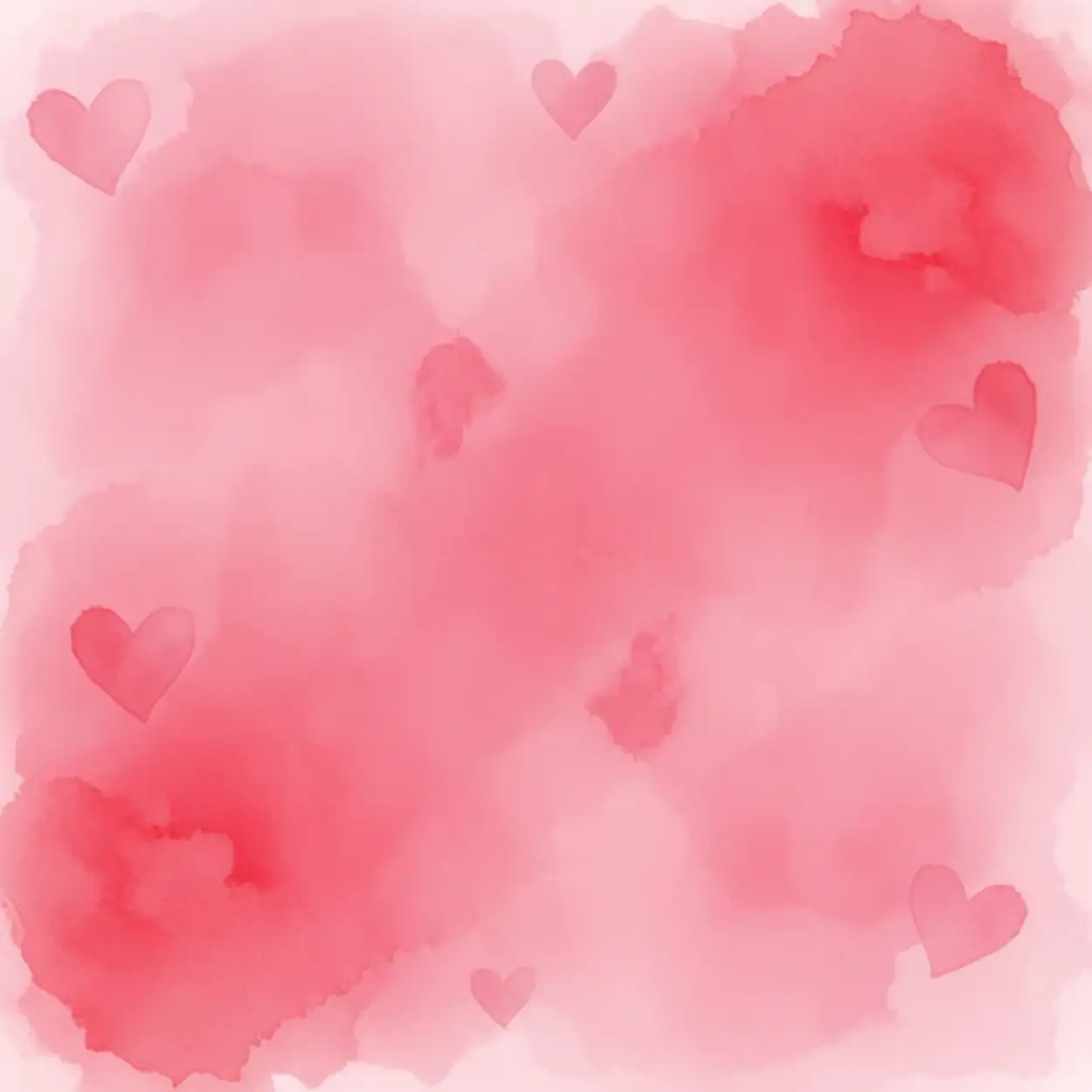 Free Download Watercolor Happy Valentines Day Background - High Quality Happy Valentines Day Background Hd Background