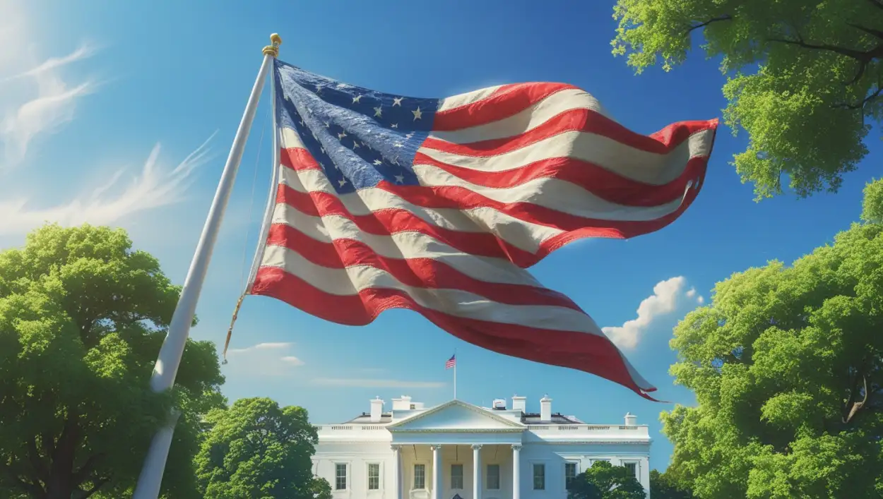 Free Download Waving Usa Flag Background Transparent - High Quality Usa Flag Background Background
