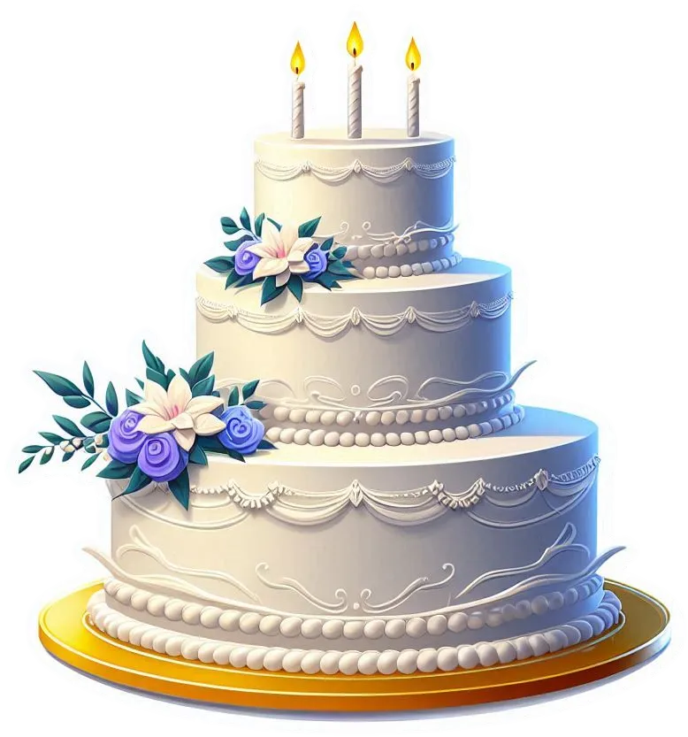 Wedding Birthday Cake Png Transparent - Royalty Free Birthday Cake Image | Pngmagic Free Download Wedding Birthday Cake Png Transparent - High Quality Birthday Cake PNG Image