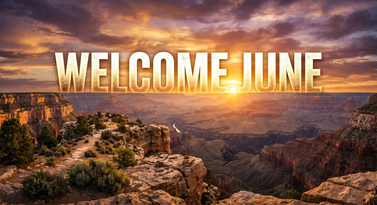 Free Download Welcome June 2026 Facebook Cover Photo - High Quality Welcome June Image