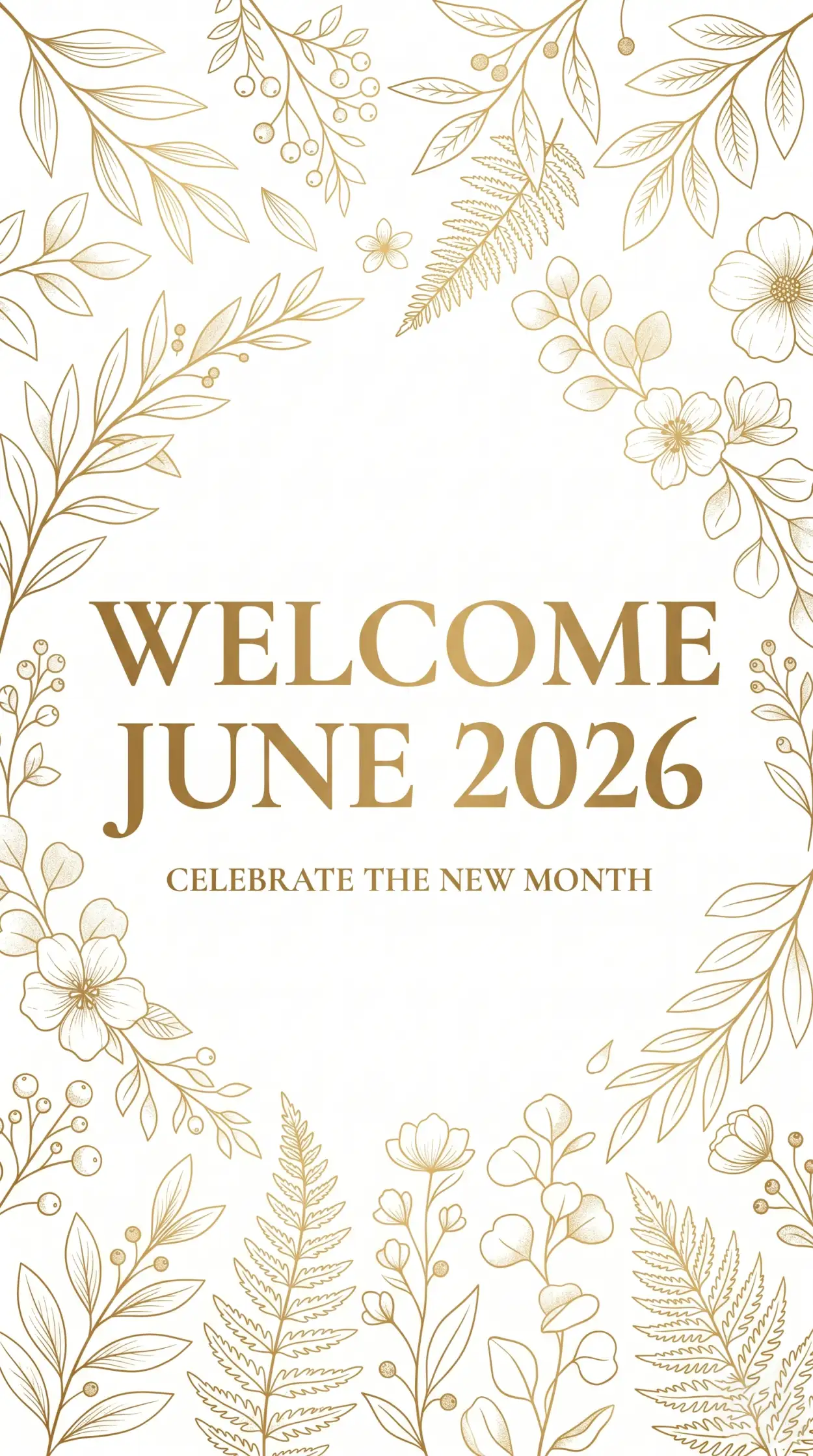 Free Download Welcome June 2026 New Month Wishes Post - High Quality Welcome June Image