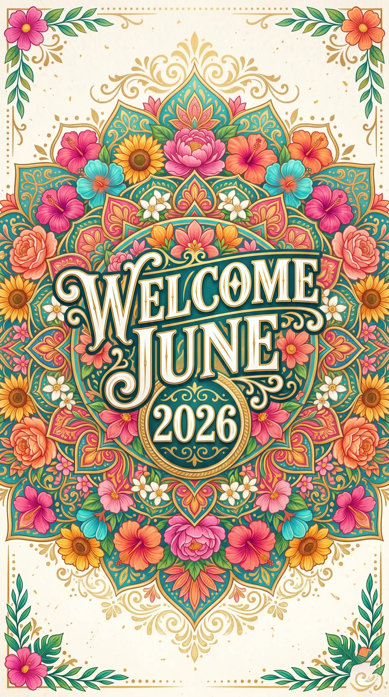 Free Download Welcome June 2026 Pinterest Viral Pin Design - High Quality Welcome June Image