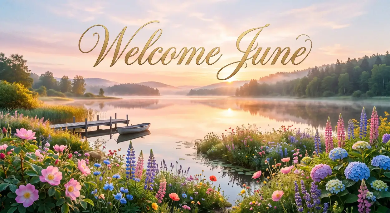 Free Download Welcome June Desktop Wallpaper Hd - High Quality Welcome June Image