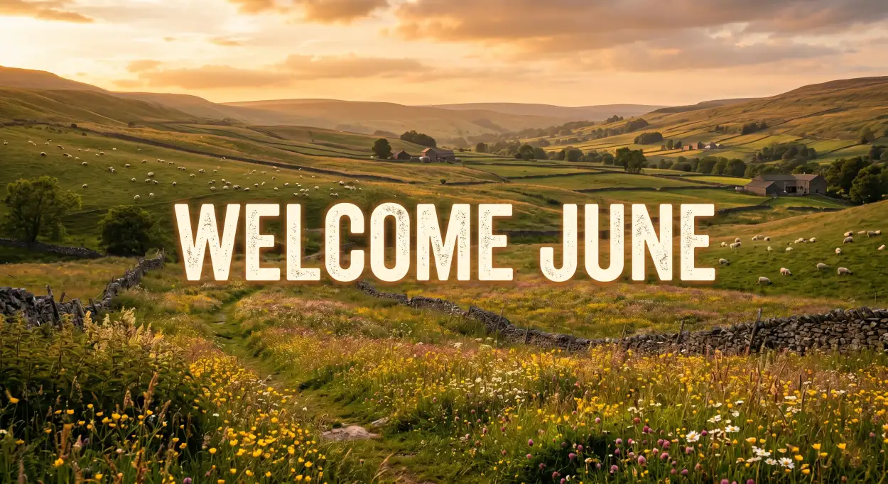 Free Download Welcome June Facebook Cover Photo - High Quality Welcome June Image