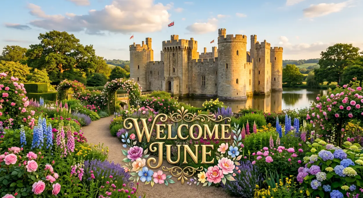 Free Download Welcome June Friends Greetings Images - High Quality Welcome June Image