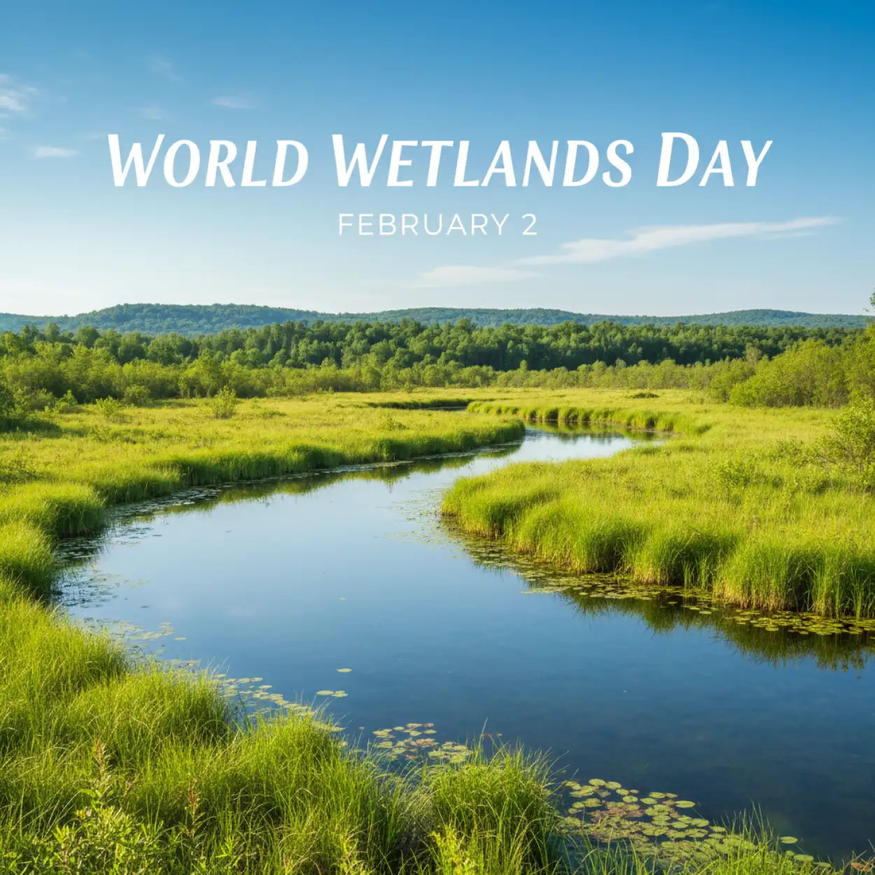 Wetlands And Biodiversity - Royalty Free World Wetlands Day Image | Pngmagic Free Download Wetlands And Biodiversity - High Quality World Wetlands Day Background