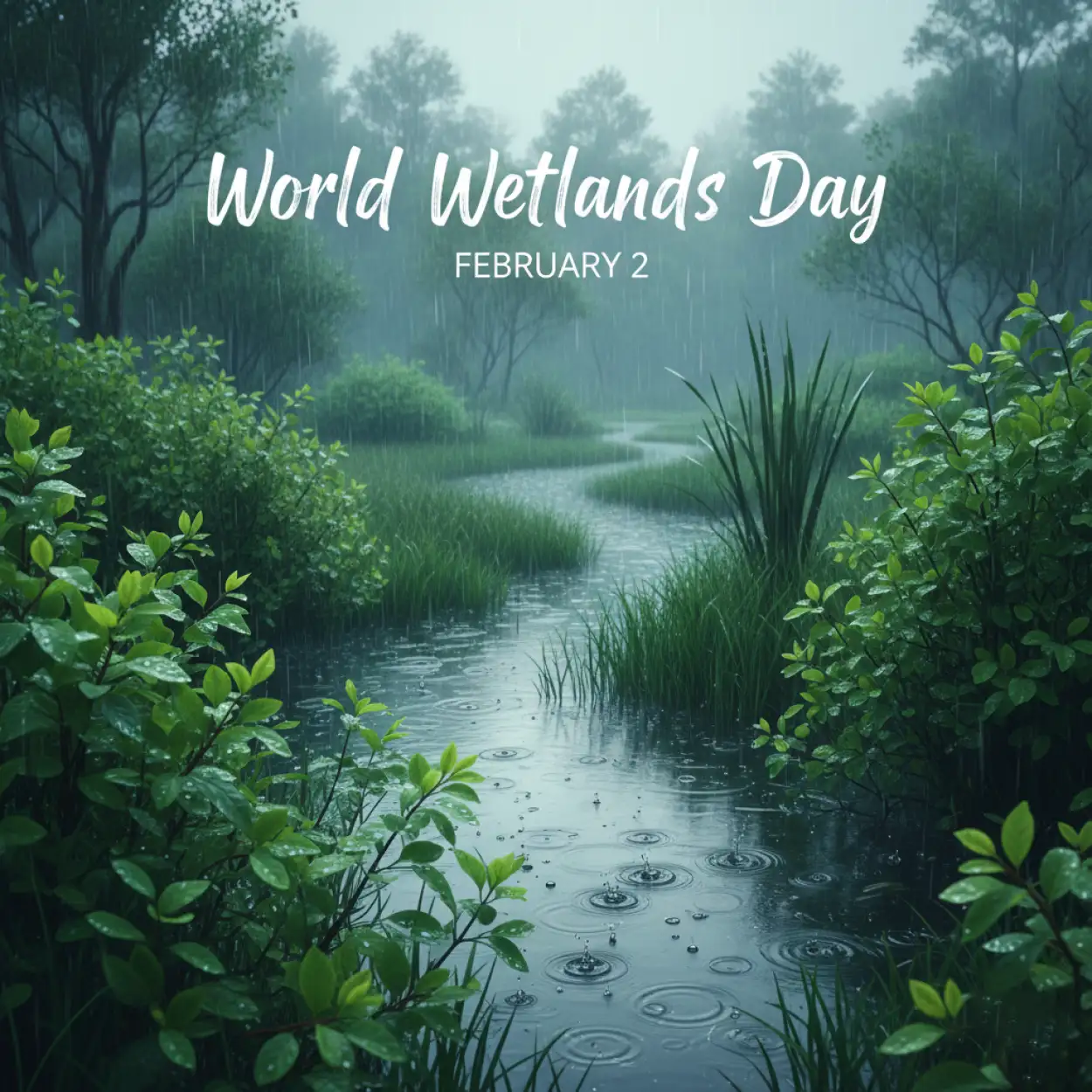 Wetlands Natural Habitat - Royalty Free World Wetlands Day Image | Pngmagic Free Download Wetlands Natural Habitat - High Quality World Wetlands Day Background