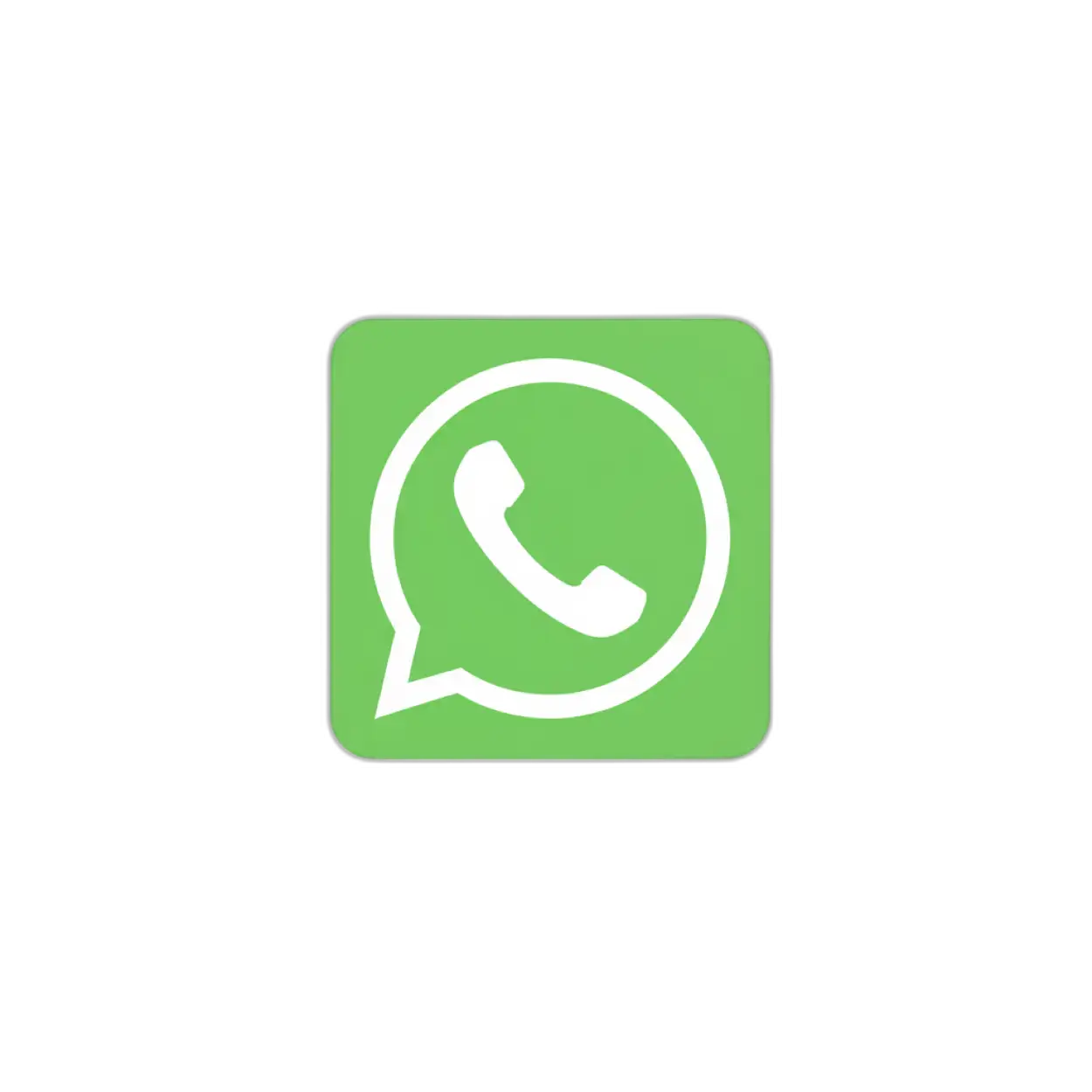 Free Download Whatsapp Black Icon Png - High Quality Whatsapp Png Icon PNG Image