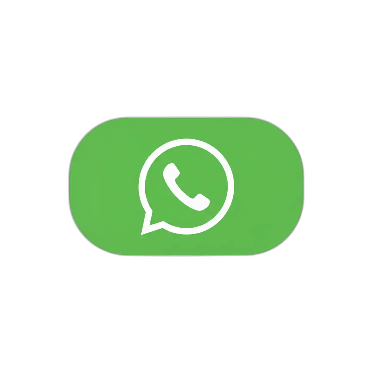 Free Download Whatsapp Green Icon Png - High Quality Whatsapp Png Icon PNG Image