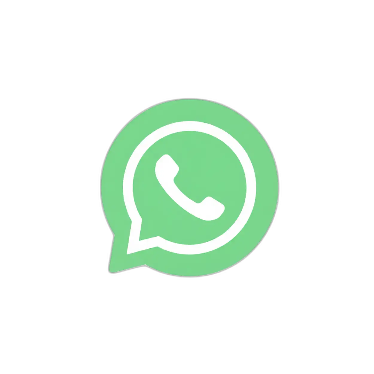 Free Download Whatsapp Modern Icon Png - High Quality Whatsapp Png Icon PNG Image