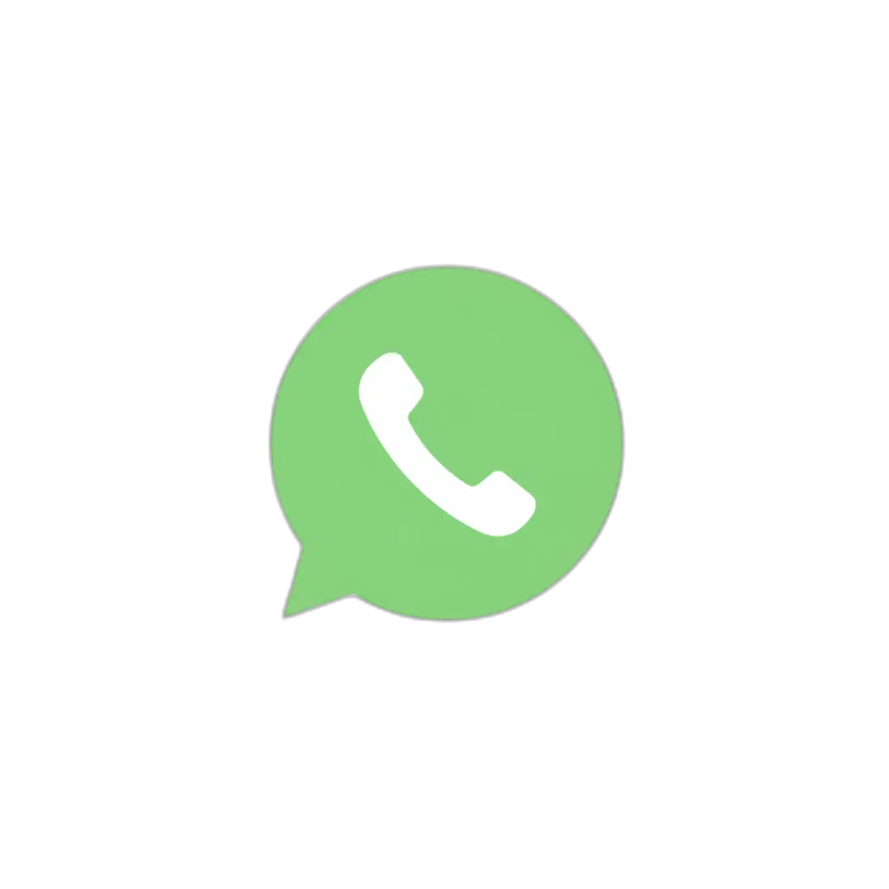 Free Download Whatsapp Png Icon For Visiting Card - High Quality Whatsapp Png Icon PNG Image