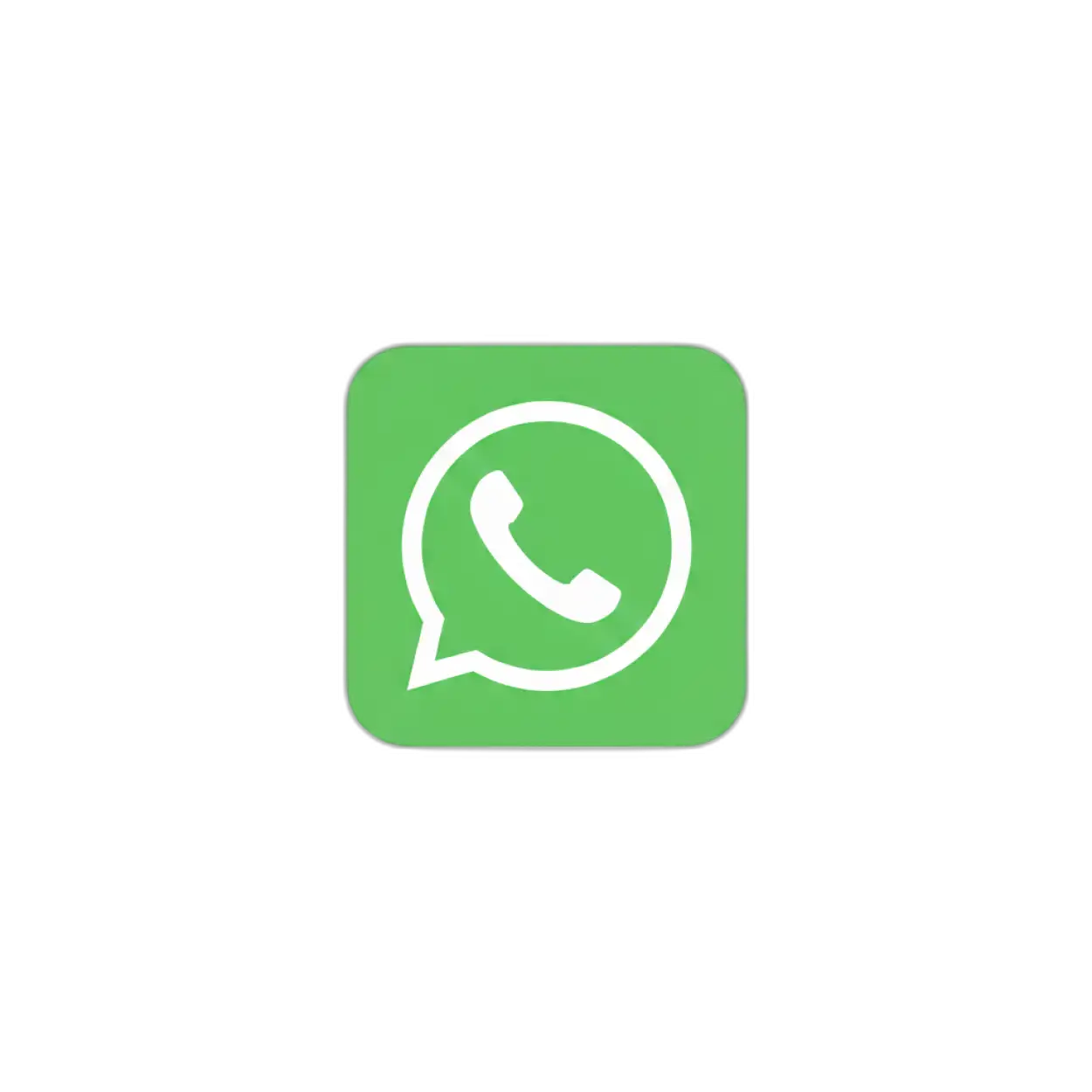 Free Download Whatsapp Png Icon White Background - High Quality Whatsapp Png Icon Transparent PNG