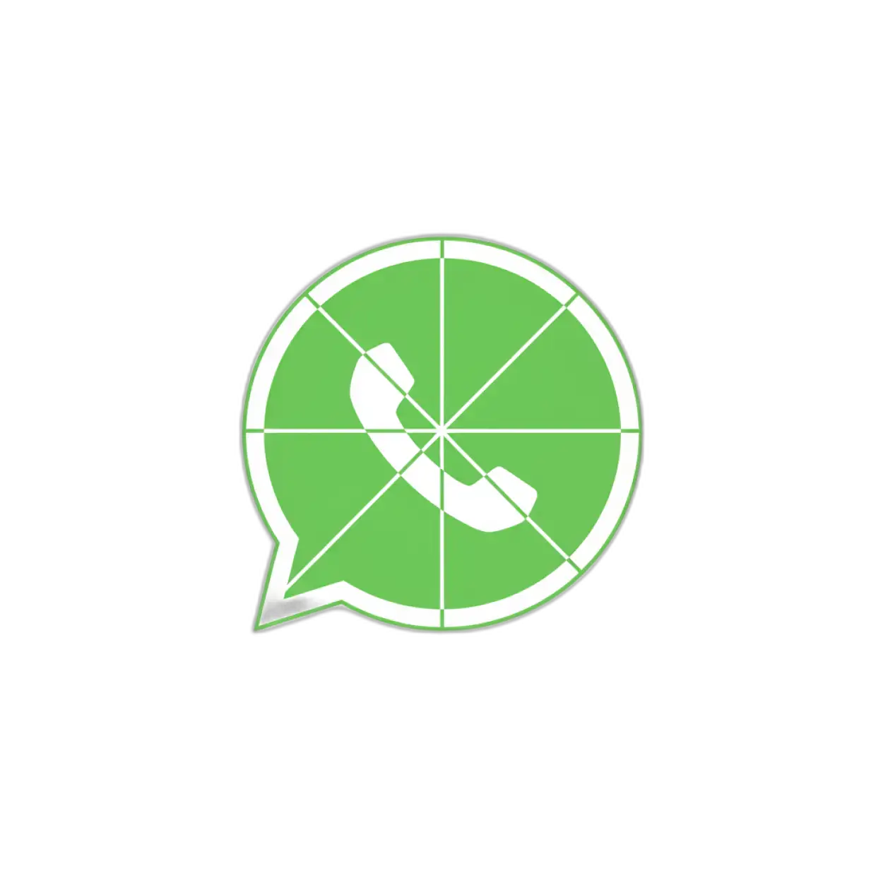 Free Download Whatsapp Round Icon Png - High Quality Whatsapp Png Icon Transparent PNG