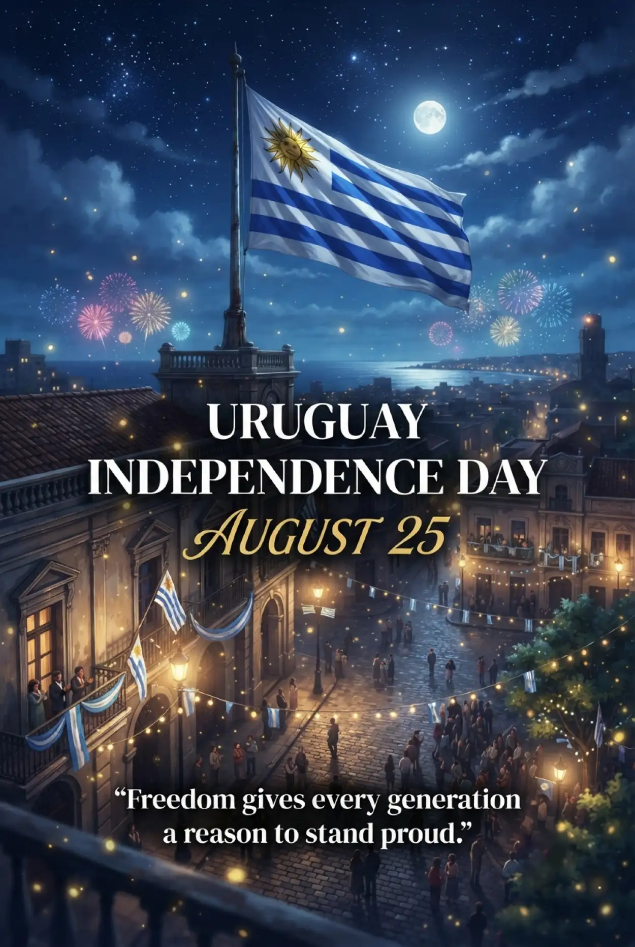 Free Download When Is Uruguay Independence Day Celebrated In 2026 - High Quality Uruguay Independence Day 2026 Image