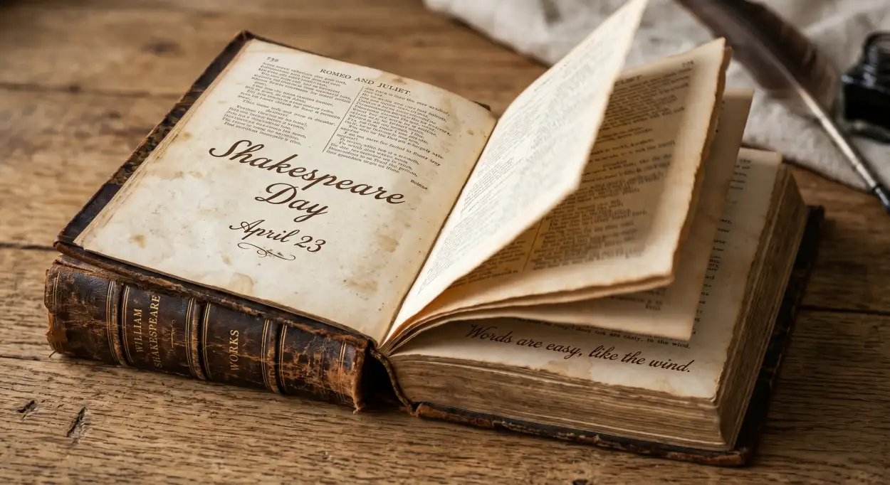 Free Download Who Was William Shakespeare Short Biography - High Quality William Shakespeare Day 2026 Image